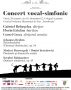 Concert vocal-simfonic - dirijor Gabriel Bebeşelea
