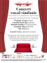 Concert vocal-simfonic - dirijor Vladimir Lungu