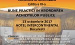 Conferinta Nationala BUNE PRACTICI IN ABORDAREA ACHIZITIILOR PUBLICE