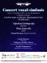 Concert vocal-simfonic - dirijor Alpaslan Ertüngealp