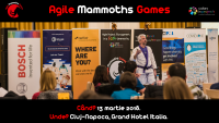 Agile Mammoths Games se întoarce la Cluj pe 13 martie!
