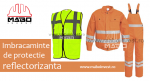 Poarta imbracaminte de protectie reflectorizanta pentru siguranta ta
