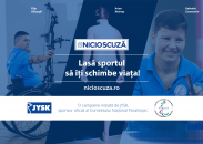 #NICIOSCUZĂ - campania de responsabilitate socială care îi are în  prim-plan pe sportivii paralimpici români
