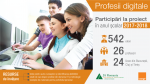Educație pentru orientare profesională  disponibilă pentru 700 de liceeni, prin modulul Profesii digitale