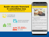 Peste 100 de licee din țară susțin educația financiară în comunitate și învățarea prin resurse digitale interactive