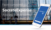 SocrateExpense, aplicația mobilă pentru operarea și monitorizarea deconturilor de cheltuieli în timp real