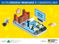 Cursuri de educație financiară și sprijin financiar pentru echipamente oferite liceelor prin programul „Susțin educația financiară în comunitatea mea”, derulat de JA România și Raiffeisen Bank