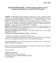 ANUNȚ ÎNCEPERE PROIECT „Granturi pentru capital de lucru” Contract de finanțare nr. M2-6937 din 07-04-2021