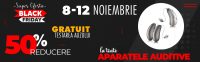 Clarfon participă pentru prima dată la Black Friday cu super oferta de până la 50% reducere la toate aparatele auditive