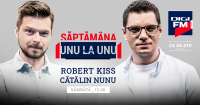 Digi FM lansează emisiunea „Săptămâna unu la unu” cu Robert Kiss și Cătălin Nunu