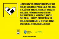 Mobilizare pentru reciclare în Brașov! Armata Selectării Atente a Plasticului, ASAP România, transformă deșeurile în artă, la Forumul Orașelor Verzi Mobilizare pentru reciclare în Brașov! Armata Selectării Atente a Plasticului, ASAP România, transformă deșeurile în artă, la Forumul Orașelor Verzi