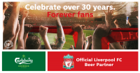Carlsberg și FC Liverpool, cel mai longeviv parteneriat din istoria Premier League