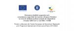 COMUNICAT DE PRESĂ FINALIZARE PROIECT „Protejarea sănătăţii populaţiei prin consolidarea capacităţii de reacţie a Oraşului Flămânzi la criza de sănătate publică cauzată de răspândirea virusului SARS-CoV-2”,  cod SMIS 2014+ 143408