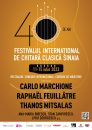 Festivalul Internaţional de Chitară Clasică de la Sinaia, la a 40-a aniversare