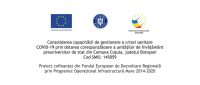 COMUNICAT DE PRESĂ DEMARARE PROIECT “Consolidarea capacității de gestionare a crizei sanitare COVID-19 prin dotarea corespunzătoare a unităților de învățământ preuniversitar de stat din Comuna Coșula, județul Botosani” Cod SMIS 2014+ 145059