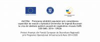 Finalizare proiect disCOVer – Protejarea sănătății populației prin consolidarea capacității de reacție a Spitalului Universitar de Urgență București la criza de sănătate publică cauzată de raspândirea virusului SARS COD SMIS: 2014+ 139226