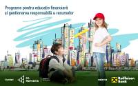 Peste 33.000 de elevi beneficiază de educație financiară și de mediu prin parteneriatul dintre Junior Achievement și Raiffeisen Bank România în 2024