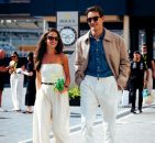 George Russell în centrul atenției, purtând TOMMY HILFIGER la Abu Dhabi Grand Prix