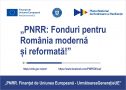 PLANUL NAȚIONAL DE REDRESARE ȘI REZILIENȚĂ (PNRR)  - COMUNICAT DE PRESĂ „Înființarea și operaționalizarea serviciilor de educație timpurie complementare în Orașul Liteni”
