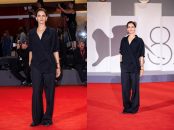 Calvin Klein a îmbrăcat-o pe Valentina Bellè pentru Festivalul Internațional de Film de la Veneția 2025
