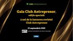 Revista Club Antreprenor aniversează 5 ani de la lansare în cadrul unei Gale speciale - marți, 23 septembrie 2025, Clubul Quantic