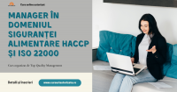 Curs online Manager HACCP