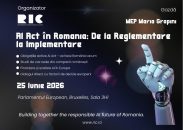 Implementarea AI Act, între reglementare și competitivitate: România deschide dialogul european