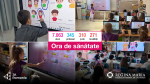 Peste 7.000 de elevi au participat la activități practice de educație pentru sănătate prin proiectul național Ora de sănătate derulat de REGINA MARIA și JA Romania
