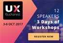 Ce se va întâmpla la UX Bucharest 2017 -   Conferinţa Internaţională User Experience Design, 2nd Edition?