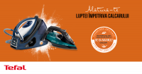 Colectorul anticalcar de la Tefal, arma ta secretă pentru sesiuni rapide de călcat