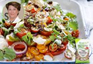 Salata cu mix de seminte si paste integrale cu broccoli