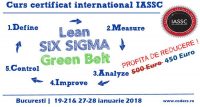 Dobandeste un avantaj profesional in 2018! Cursuri si certificari Lean Six Sigma
