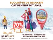 La ParkLake Shopping Center începe anul cu reduceri surprinzătoare și evenimente inedite