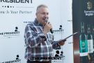 Lansarea Vinum & Carmina, Impletire de vin bun, muzica si poezie, pe terasa grupului The President