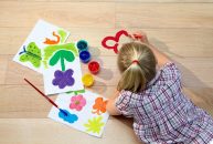 Parchet din lemn in camera copiilor