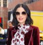 actrița Lucy Hale a purtat o ținută TommyXZendaya în timpul turului de presă organizat în New York