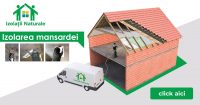 Izolarea mansardei si podului: celuloza ori vata minerala/bazaltica?