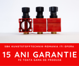 15 ani garantie pentru toate produsele SBK KUNSTSTOFFTECHNIK ROMANIA
