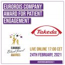 Takeda primește prestigiosul premiu EURORDIS 2021 Black Pearl pentru implicarea în îmbunătățirea vieții pacienților cu boli rare