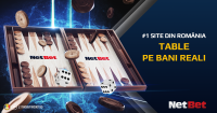 NetBet lansează table pe bani reali