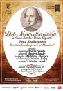 „Zilele Multiculturalității” de Ziua Shakespeare la Casa Artelor Dinu Lipatti