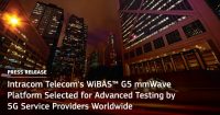 Platforma WiBAS™ G5 mmWave de la Intracom Telecom a fost selectată pentru teste avansate de către furnizorii de servicii 5G din întreaga lume Echipamentul radio selectat este produs in Romania, la Intrarom