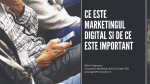 Ce este Marketingul Online si de ce este important?
