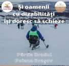Premieră: Primii monitori de schi cu dizabilități motorii din România  vor învăța alte persoane cu dizabilități să schieze la Poiana Brașov!