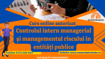 Curs online autorizat Controlul intern managerial si managementul riscului in entitati publice