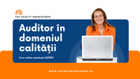 Start înscrieri curs Auditor în domeniul calității