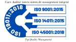 Curs Auditor intern sistem de management integrat ISO 9001, ISO 14001, ISO 45001