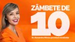 Zâmbete de 10! 10 elevi care iau nota 10 la o probă scrisă la BAC vor primi vouchere pentru servicii stomatologice de la Dr. Alexandra Mircea