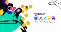 Maker Podcast, primul podcast din România cu și despre creatorii de conținut din online