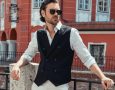 Cum să asortezi o vesta bărbătească cu o cămașă cu imprimeu